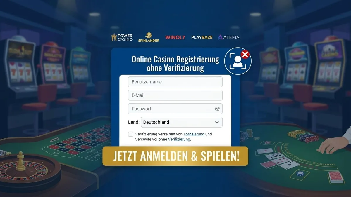 Registrierung mit Bonus